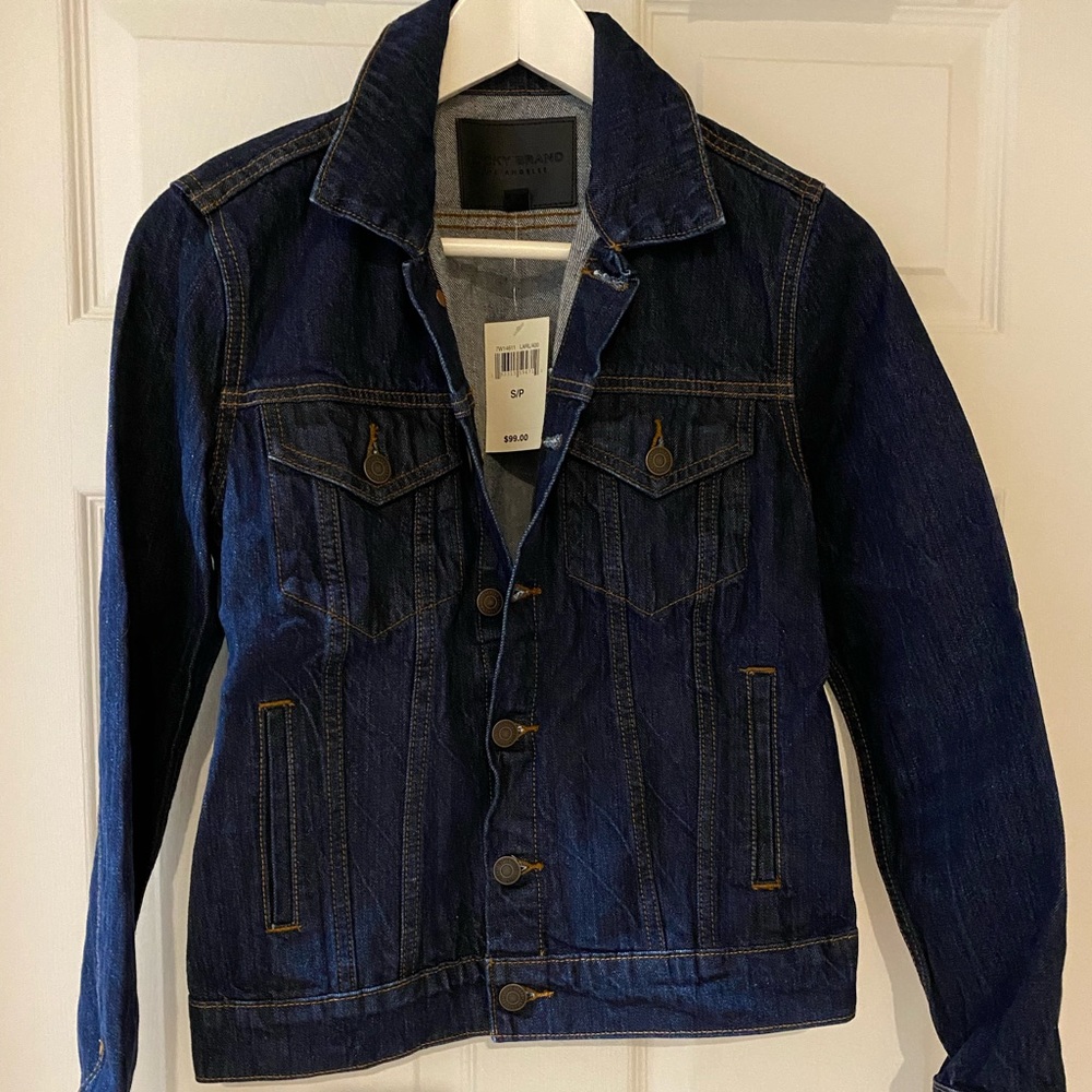 BRAND NEW! Lucky Brand The Tomboy Trucker Jean Jacket